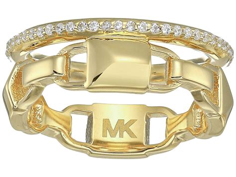 michael kors ring brilliance silver|Precious Metal.